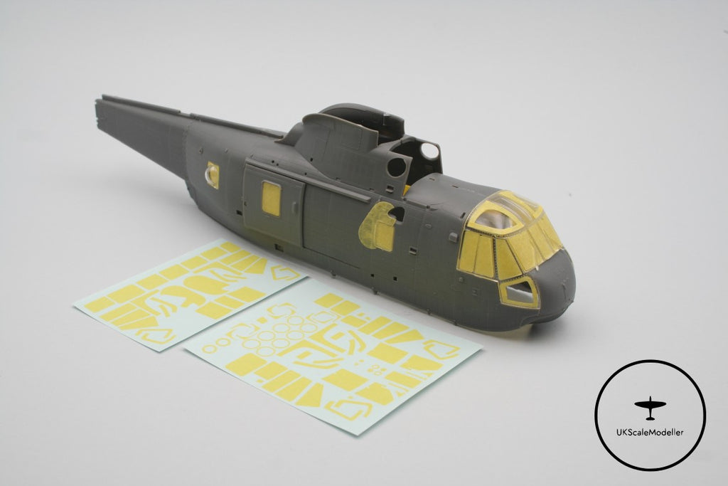Airfix 1:48 Sea King Mask Set