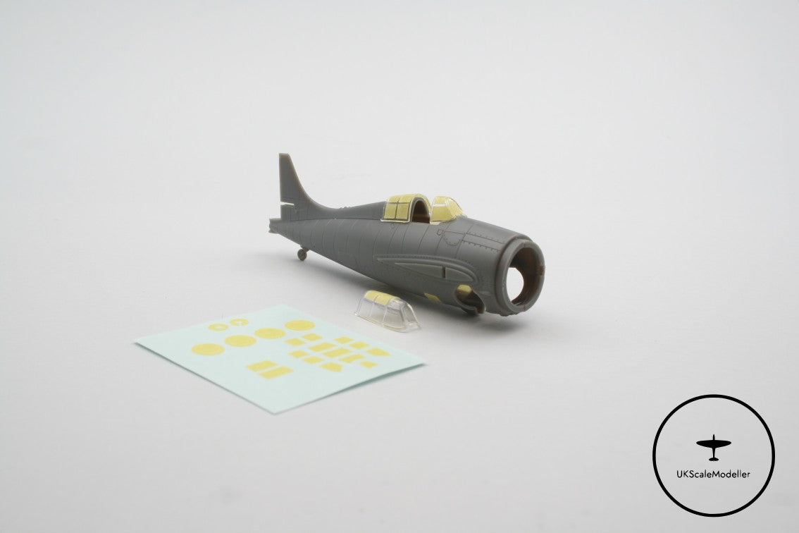 Airfix 1:72 Grumman F4F-4 Wildcat Mask Set