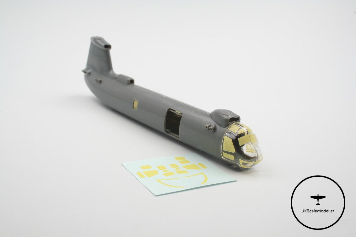 Airfix Vintage 1:72 Bristol 192 Belvedere Mask Set