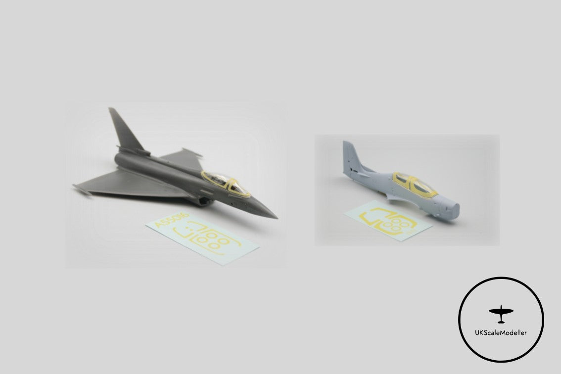 Airfix 1:72 Typhoon FGR.4 + Tucano Duo Mask Set