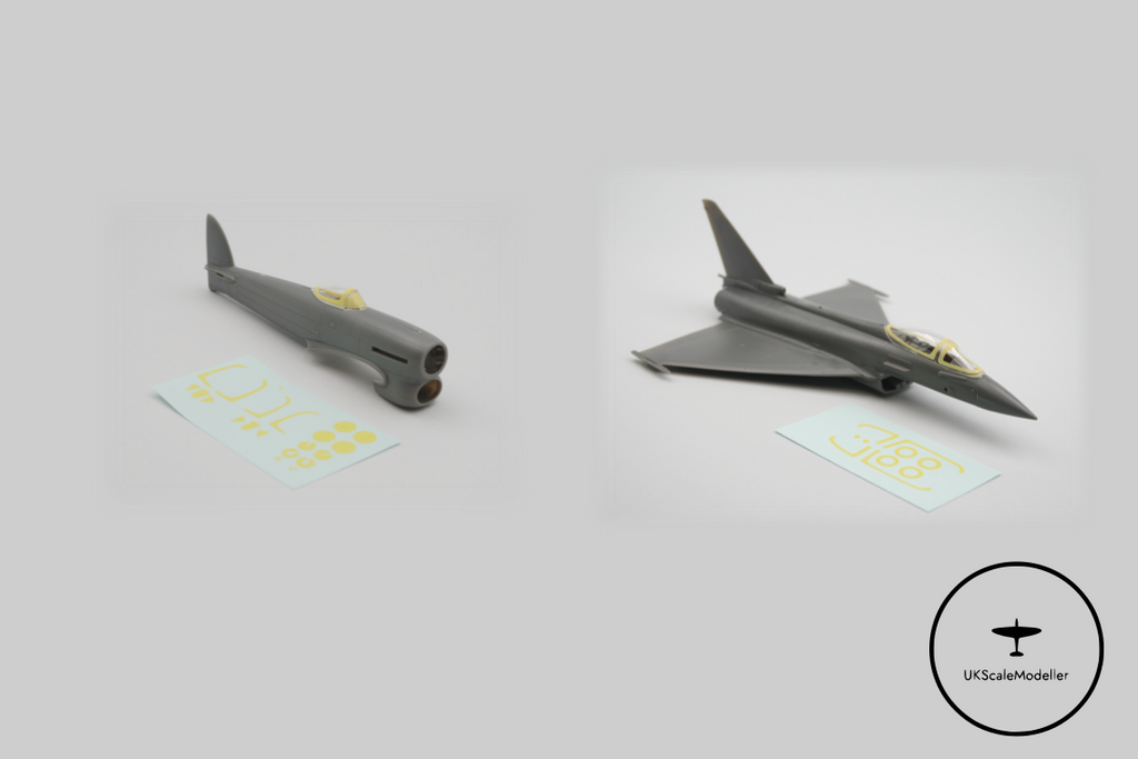 Airfix 1:72 Typhoon FGR.4 + Hawker Typhoon Mk.Ib Duo Mask Set