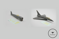 Airfix 1:72 Typhoon FGR.4 + Hawker Typhoon Mk.Ib Duo Mask Set