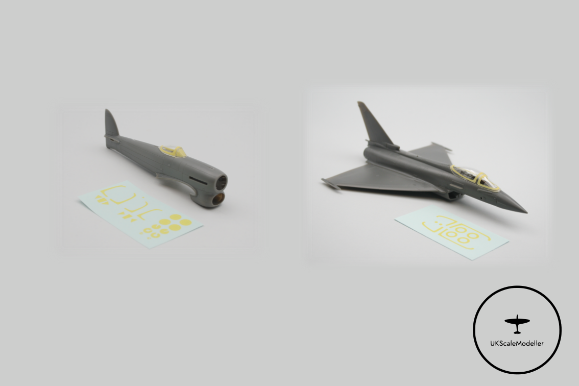 Airfix 1:72 Typhoon FGR.4 + Hawker Typhoon Mk.Ib Duo Mask Set